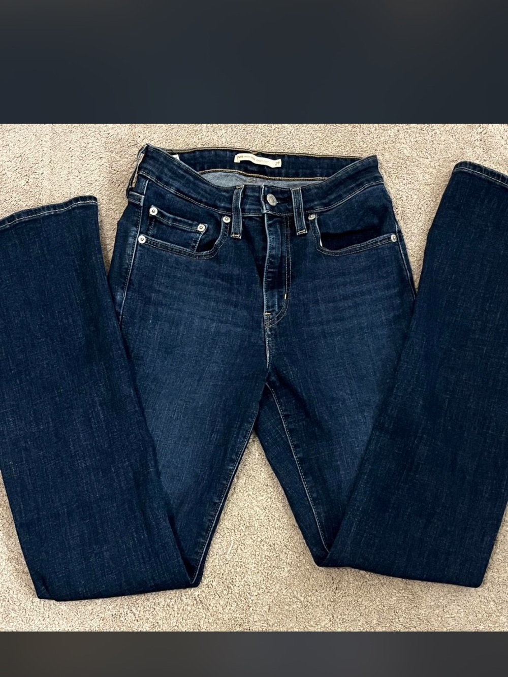 Levi's Dark Indigo Bootcut Jeans